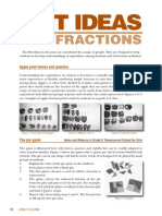 For Fractions: Hot Ideas