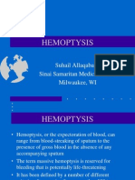 Hemoptysis