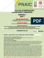 PNAIC Unidade 1 - Ano 1