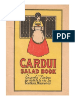 Cardui Salad Book. Successful Recipes For Salads in Use by Southern Housewives. 1925