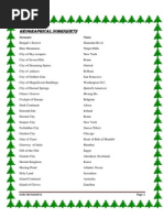 Geographical Sobriquets PDF