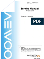 DVD Portatil Daewoo DPC 7900