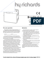 Manual 48221 Bread Maker