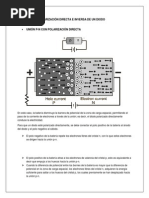 Polarización Directa e Inversa de Un Diodo