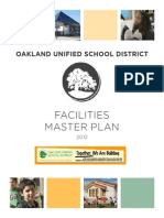 Oakland Unified School District Facilities Master Plan, 2012