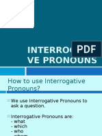 8.4 - Interrogatives