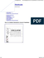 How To Calculate Materials in Concrete Foundation. BuildingContractorSecrets