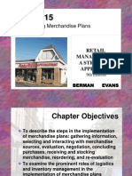 Implementing Merchandise Plans: Retail Management: A Strategic Approach