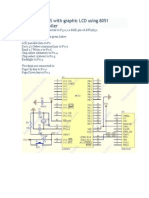 Interfacing GPS With Graphic LCD Using 8051 Microcontroller