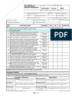 Saudi Aramco Inspection Checklist