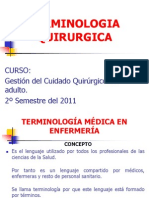 Terminologia Quirurgica