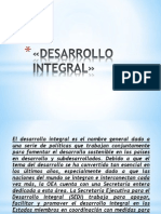 Desarrollo Integral