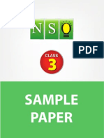 Class 3 Nso 5 Years Sample Paper