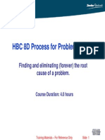 8d Training 9-8-2008-Root Cause Analysis