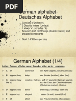 German Alphabet