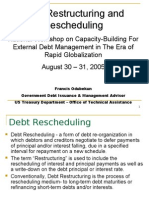 Rescheduling Debt