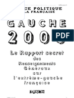 Rapport Des RG: GAUCHE 2000