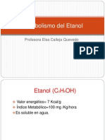 Metabolismo Del Etanol