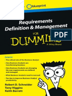 Requriements Definition& Managment For Dummies