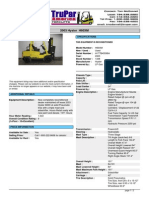 2003 Hyster H60XM: This Equipment Is Reconditioned