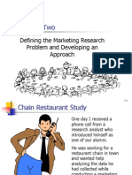 Defining The Marketing Research Problem and Developing An Approach - Final