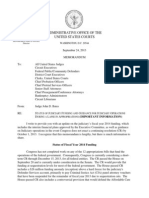 FY 2014 Jud Funding & Guidance For Operations During Lapse in Approps