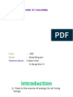 Science Folio Form 2 (Nutrition)