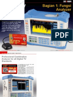 Deviser TV Analyser S7000: Bagian 1: Fungsi Analyzer