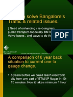 Bangalore Trafic - Solutions