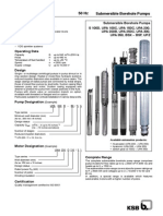 Submersible Borehole Pumps - 50 HZ