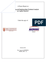 Understanding and Implementing Technical Analysis On Capital Markets