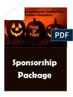 2013 Halloween Sponsor Package