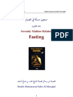 70 Matters Related To Fasting