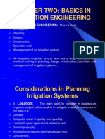 Chapter Two: Basics in Irrigation Engineering