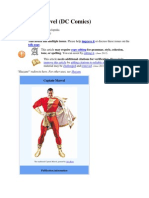 Captain Marvel (DC Comics) : Shazam! Navigation Search