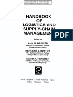 K.J. Button, D.A. Hensher Handbook of Logistics and Supply-Chain Management 2001