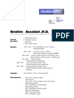 DR Ibrahim ASSEIDAT - Medicsindex Member Profile - 2009