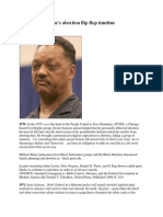 Rev. Jesse Jackson's Abortion Flip Flop Timeline