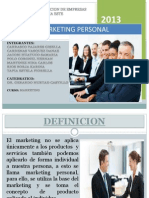 Marketing Personal