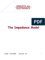 The Impedance Model: Circuits Electronics