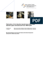 Fabrication of Hot Induction Bends - Mannesmann