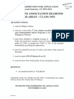 UP Scholarship PDF