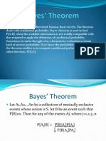 Bayes Theorem