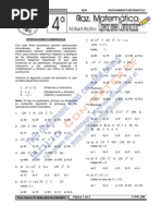 Operaciones Combinadas en N 4 Grado