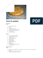 Torta de Palmito