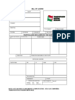 Bill of Lading