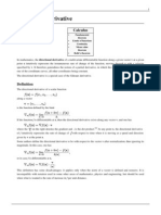 Directional Derivative