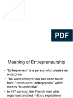 Entrepreneurship Unit 1