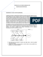 Diagrama Causa y Efecto - Fausto