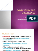 Workstudy and Ergonomics